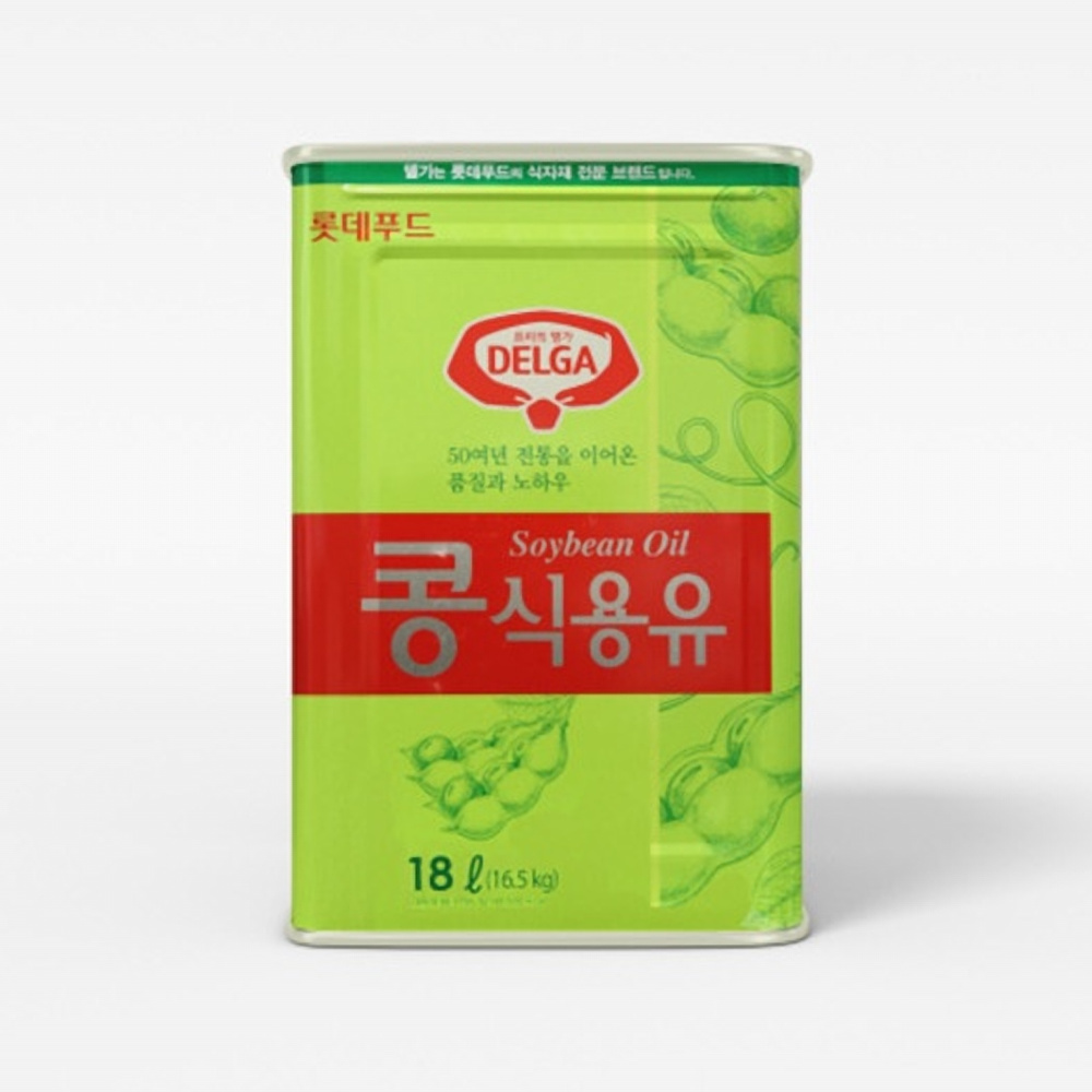 롯데 식용유 18L /폐유수거없음