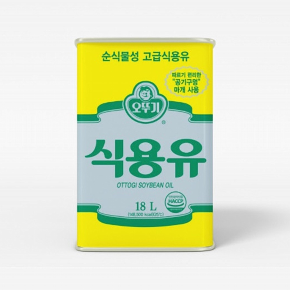 오뚜기 식용유 18L /폐유수거없음