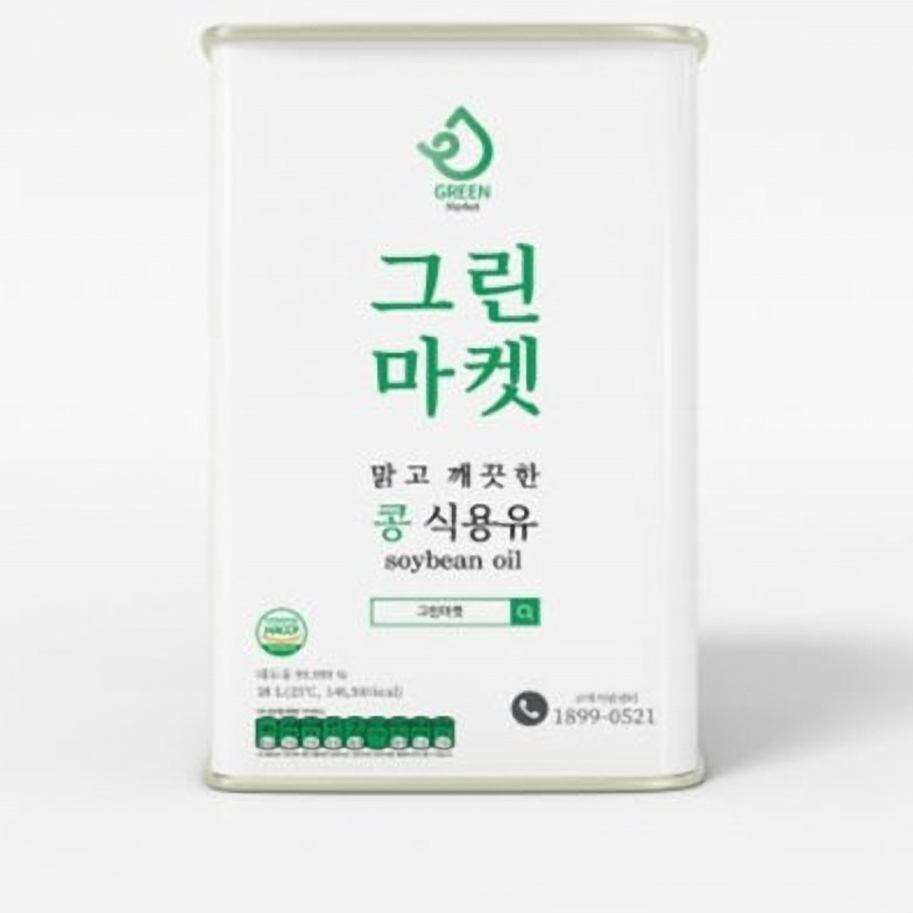 그린마켓 식용유 18L /폐유수거없음