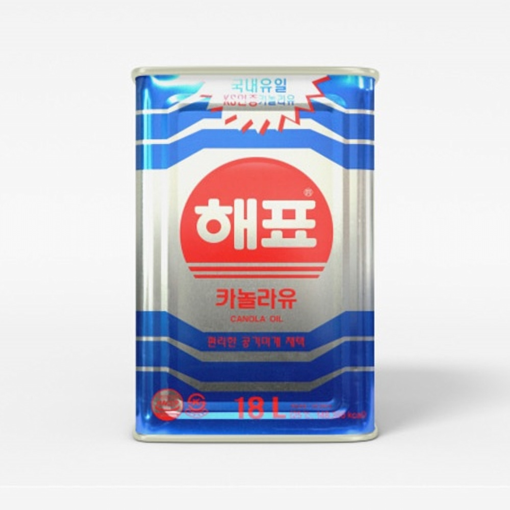 해표 카놀라유 18L /폐유수거없음