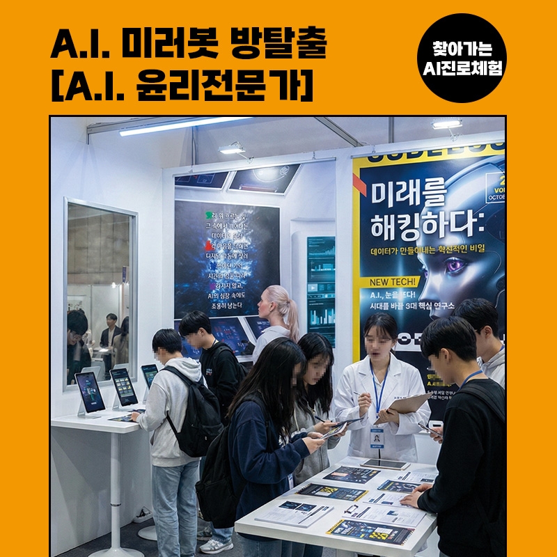 [진로체험] A.I. 윤리전문가 : A.I. 미러봇 방탈출