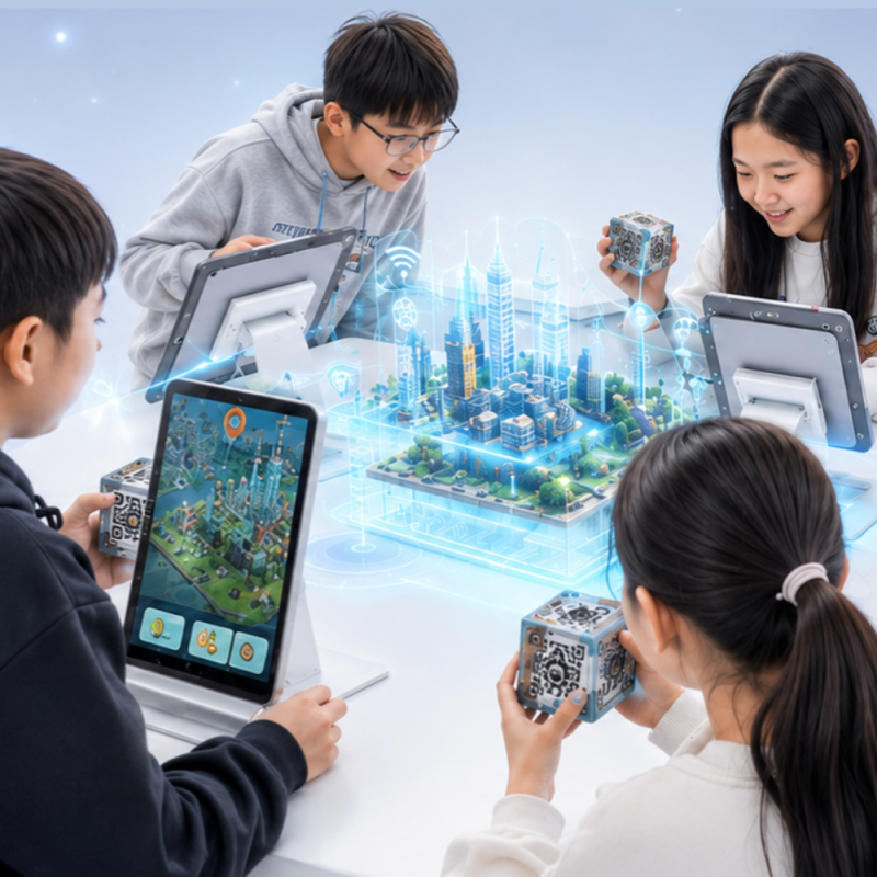 진로큐브로 미래 직업 탐색