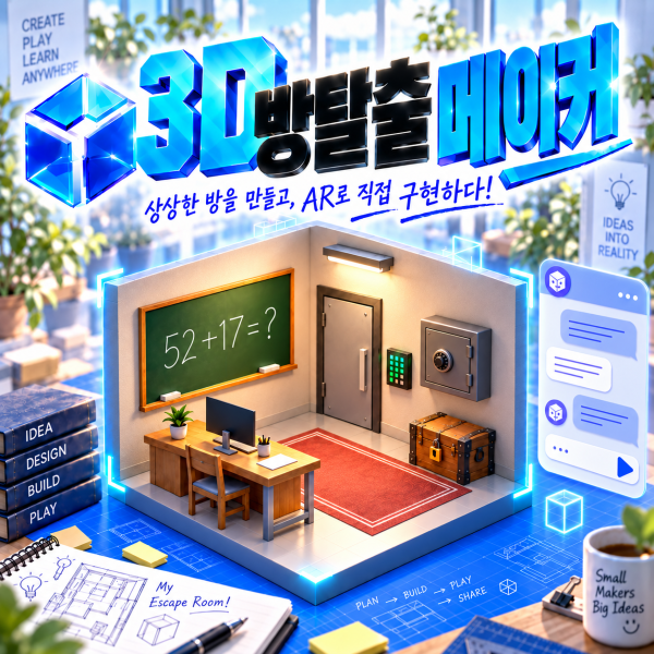3D 큐브 방탈출 메이커_AR 마커큐브