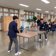 휴대용 탁구 게임세트 탁구채 말림네트 탁구공 야유회 캠핑 학교 사무실