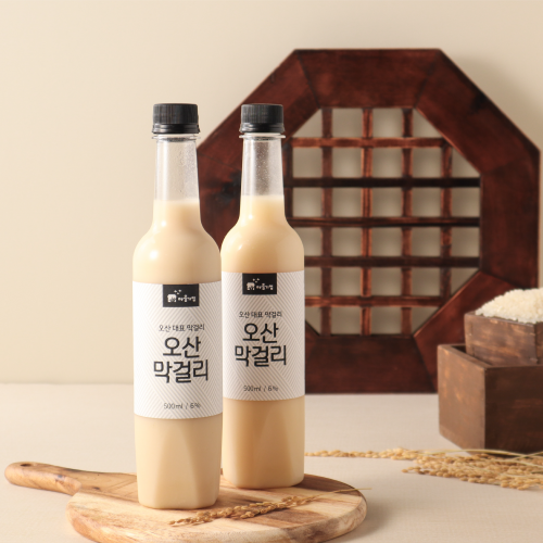 부드러운 전통 탁주 오산막걸리 3입 세트