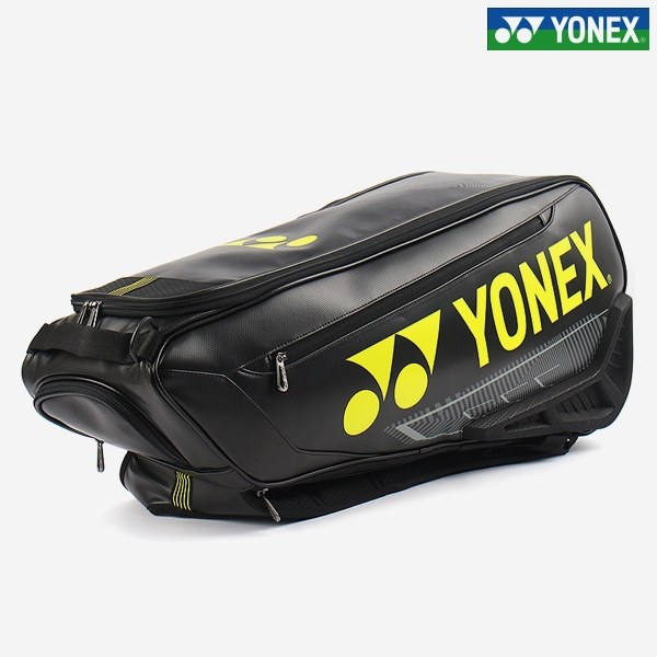 요넥스 2단 테니스 가방 BA02326EX 2단 라켓백 (BK/Y) 24 엑스퍼트 시리즈