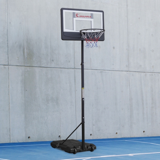 IW_이동식 높이조절 농구대_[투명 백보드]
